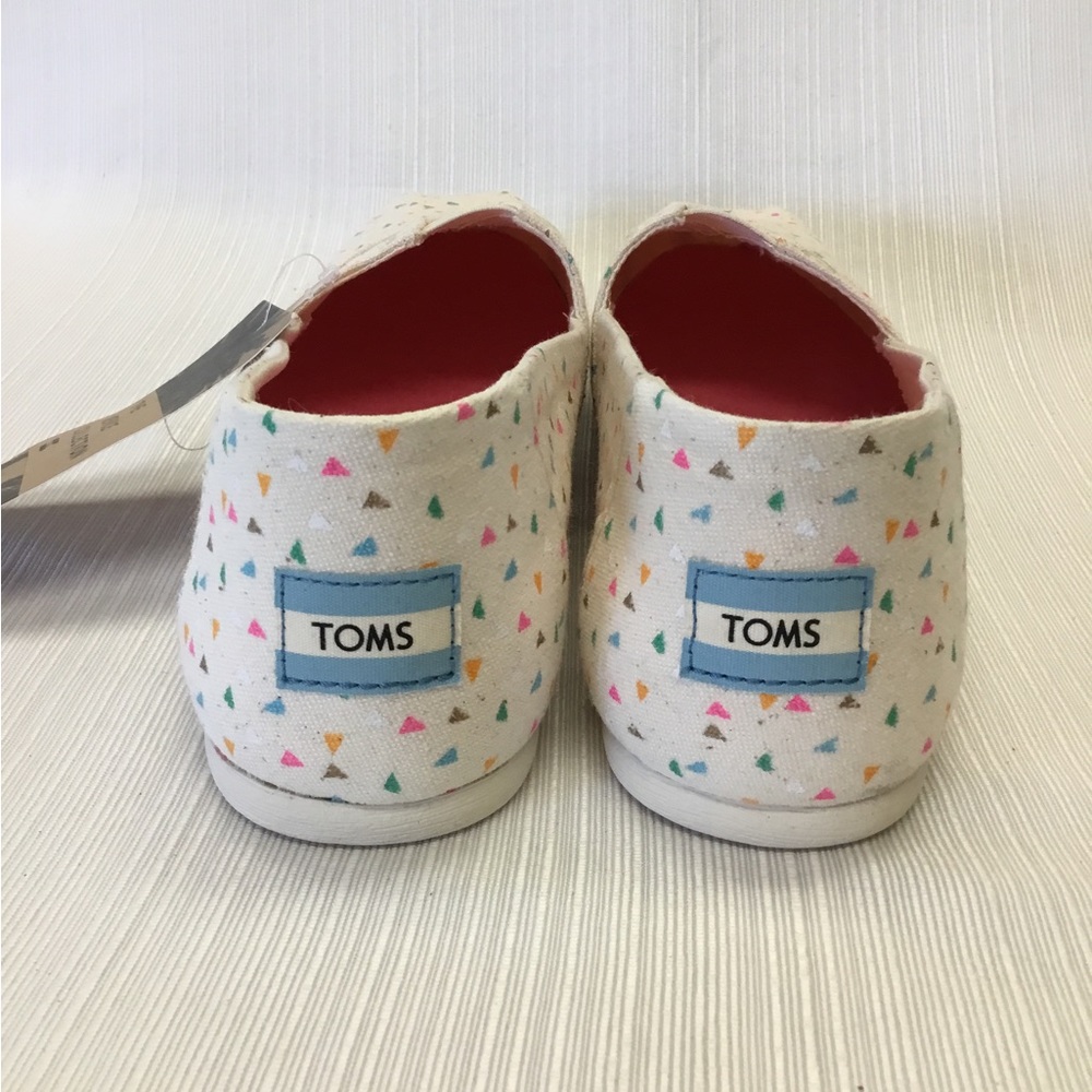 Tom’s New Light Beige Shoes With Many Tiny Colors. - Picture 6 of 9